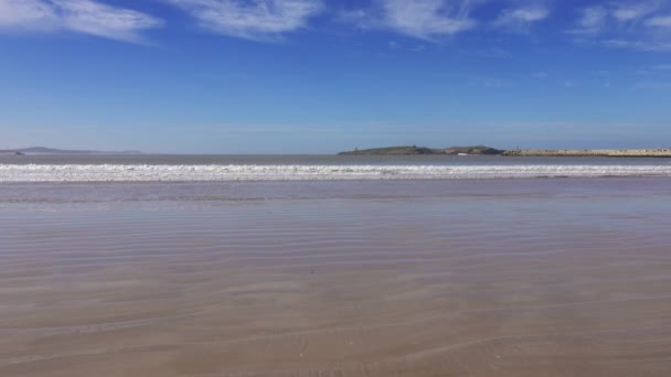 Plaża Atlantycka Essaouira Maroko Afryka — Wideo stockowe