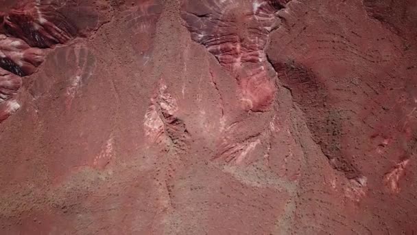 Vista Aérea Las Montañas Atlas Marruecos África — Vídeos de Stock