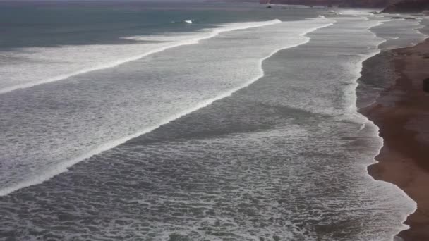 Plage Legzira Maroc Côte Atlantique Afrique — Video