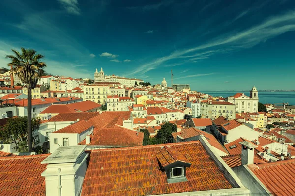 Historische Altstadtviertel Alfama Lissabon Portugal — Stockfoto