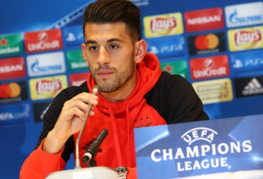 UEFA Şampiyonlar Ligi Dinamo Kiev v Benfica: basın toplantısı