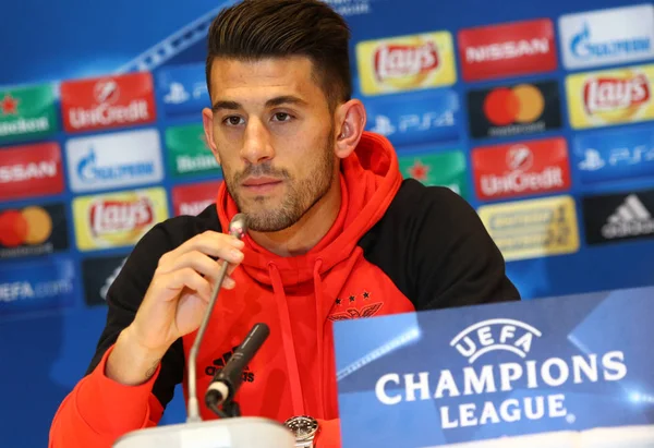 UEFA Champions League Dynamo Kiev v Benfica: conferencia de prensa — Foto de Stock