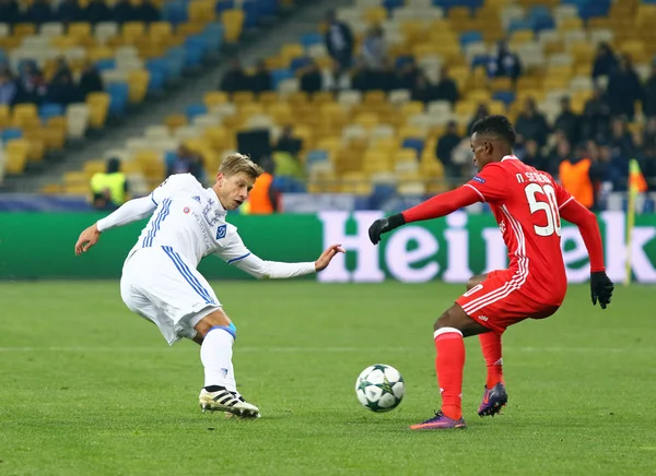 Uefa Champions League: fc Dynamo Kiew gegen Benfica — Stockfoto