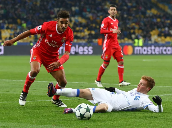 UEFA Champions League: FC Dynamo Kyiv contro Benfica — Foto Stock