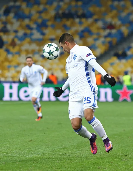 UEFA Champions League: FC Dynamo Kyiv v Benfica — Stock Photo, Image