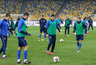 Oturum Kiev Ukrayna Milli Futbol takımının eğitim