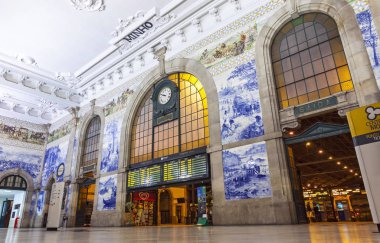 Sao bento tren istasyonu, porto, Portekiz