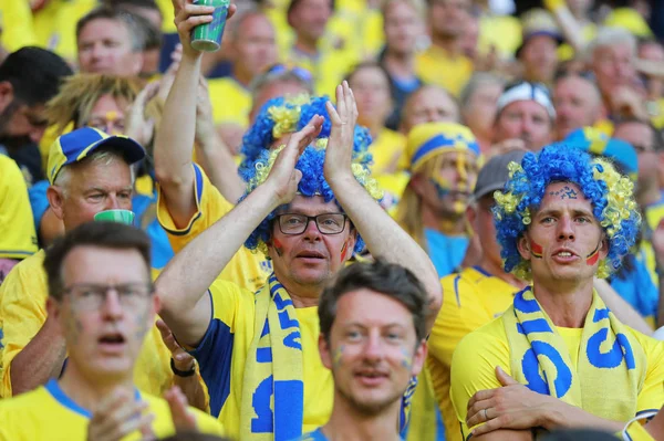 UEFA Euro 2016: Σουηδία κατά Βελγίου — Φωτογραφία Αρχείου