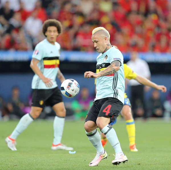 UEFA EURO 2016: Suedia / Belgia — Fotografie, imagine de stoc