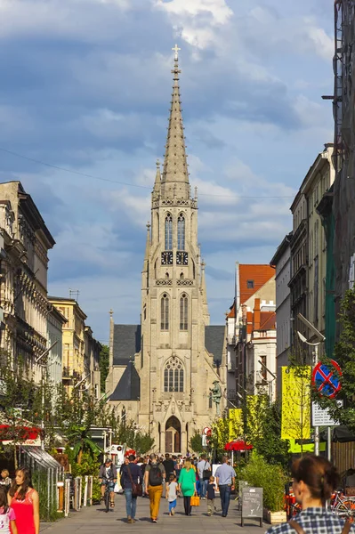 Église Sainte-Marie (Kosciol Mariacki) à Katowice, Pologne — Photo