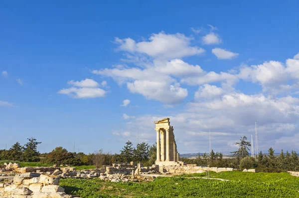 Руины святилища Аполлон-Хилатес — стоковое фото