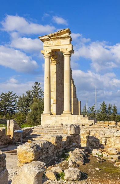 Apollo hylates, Kıbrıs tapınak kalıntıları — Stok fotoğraf