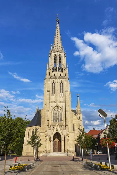 Igreja de Santa Maria (Kosciol Mariacki) em Katowice, Polônia — Fotografia de Stock