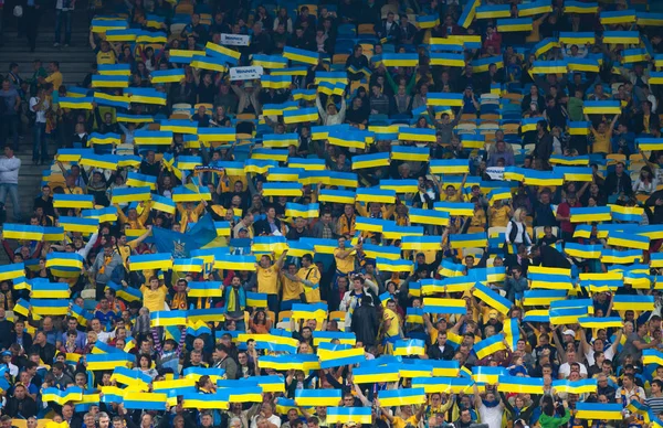 FIFA Dünya Kupası 2014 niteleyici oyun Ukrayna v İngiltere — Stok fotoğraf