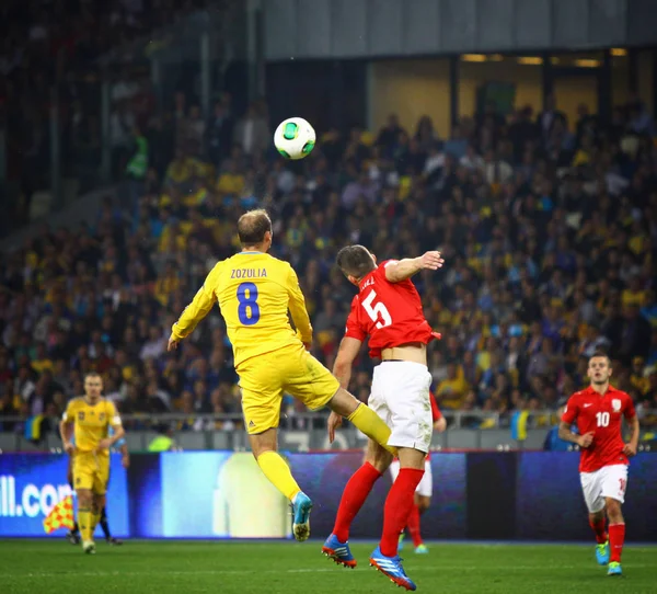 FIFA World Cup 2014 qualifier game Ukraine v England — Stock Photo, Image