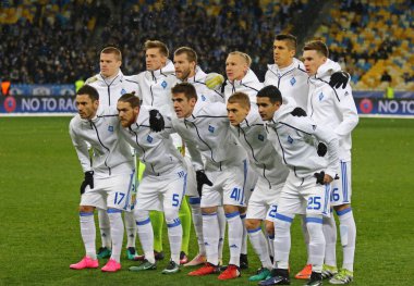 UEFA Şampiyonlar Ligi oyun Fc Dinamo Kiev v Beşiktaş