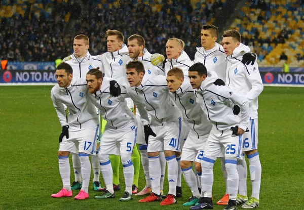 UEFA Champions League game FC Dynamo Kyiv v Besiktas — Stock Photo, Image