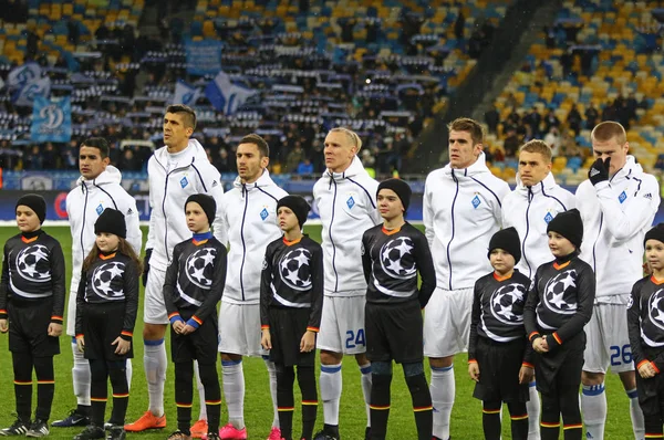 UEFA Champions League partita FC Dynamo Kyiv contro Besiktas — Foto Stock