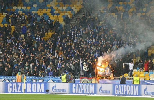 UEFA Champions League game FC Dynamo Kyiv v Besiktas — Stock Photo, Image