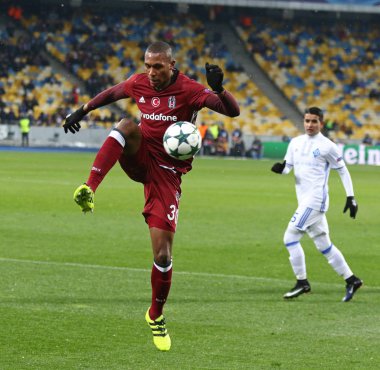 UEFA Şampiyonlar Ligi oyun Fc Dinamo Kiev v Beşiktaş