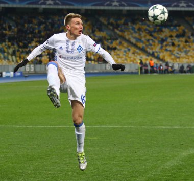 UEFA Şampiyonlar Ligi oyun Fc Dinamo Kiev v Beşiktaş