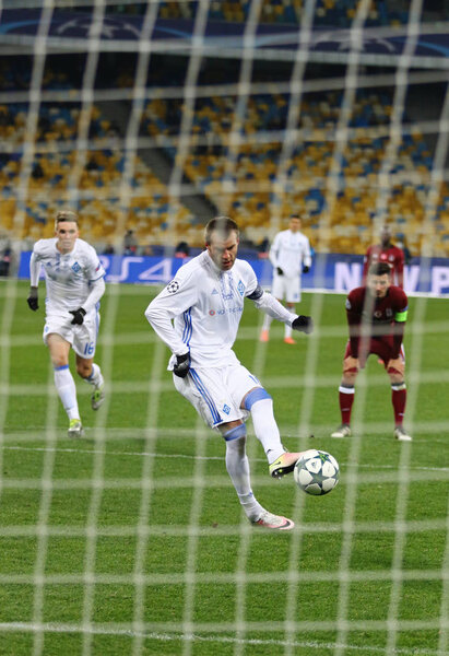 UEFA Champions League game FC Dynamo Kyiv v Besiktas