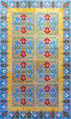 Tipik Portekizce eski seramik duvar karoları (Azulejos), Portekiz