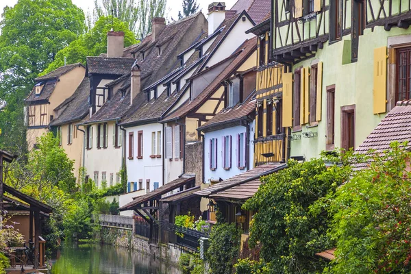 Beautiful view of historic town of Colmar, Alsace region, France — Stock Photo, Image