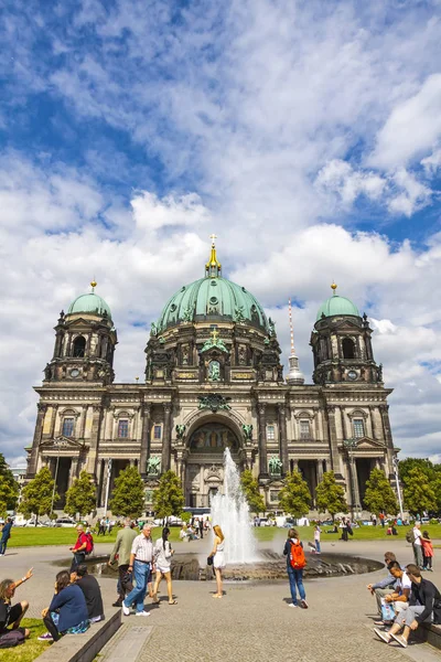 Καθεδρικός ναός του Βερολίνου (berliner dom) στο Βερολίνο, Γερμανία — Φωτογραφία Αρχείου