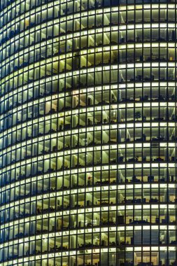 Bahntower, Berlin, Almanya 'da Potsdamer Platz' da gökdelen