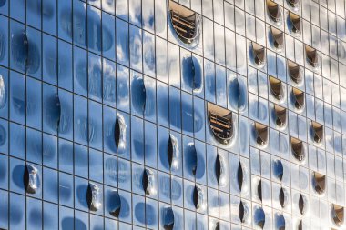 Hamburg 'da Elbphilharmonie (Elbe Filarmoni Salonu) binası