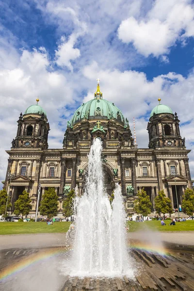 柏林大教堂 （柏林 dom） 在柏林，德国 — 图库照片