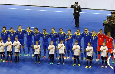 Futsal dostu maç Ukrayna v İspanya