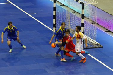 Dost Futsal: Ukrayna v İspanya Kiev, Ukrayna