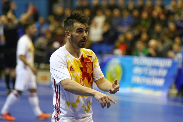 Vriendelijke Futsal: Oekraïne / Spanje in Kiev, Oekraïne — Stockfoto