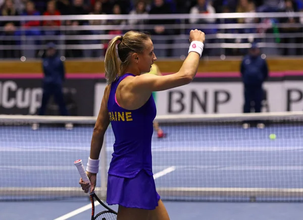 FedCup tennis: Ukraine v Australia in Kharkiv, Ukraine — Stock Photo, Image