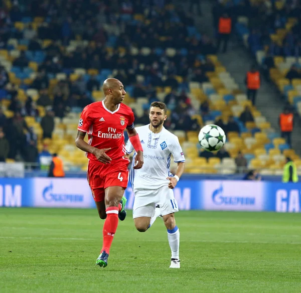 UEFA Champions League: FC Dynamo Kyiv v Benfica — Stock Photo, Image