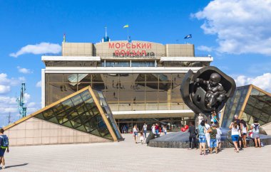 Yolcu terminal Odessa Sea Port, Ukrayna