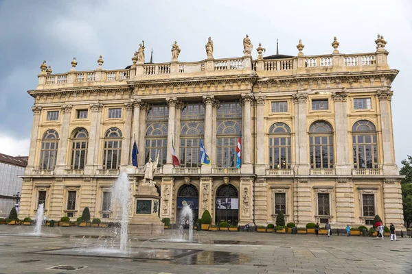 Palazzo Madama στο Τορίνο, Ιταλία — Φωτογραφία Αρχείου