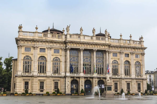 İtalya, Torino 'daki Palazzo Madama — Stok fotoğraf