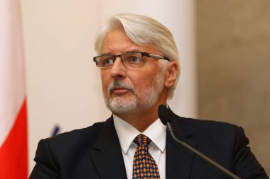 P.Klimkin, B.Johnson ve W.Waszczykowski basın toplantısında Kiev