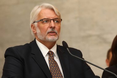 P.Klimkin, B.Johnson ve W.Waszczykowski basın toplantısında Kiev