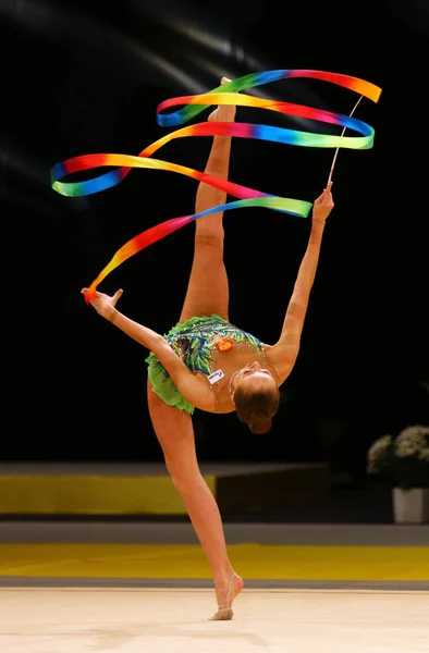 Rytmisk Gymnastik Grand Prix i Kiev, Ukraine - Stock-foto