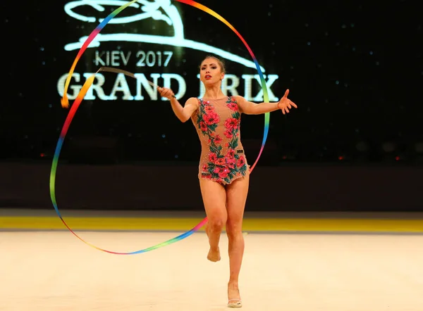 Gimnastyka Rhytmic Grand Prix w Kijów, Ukraina — Zdjęcie stockowe