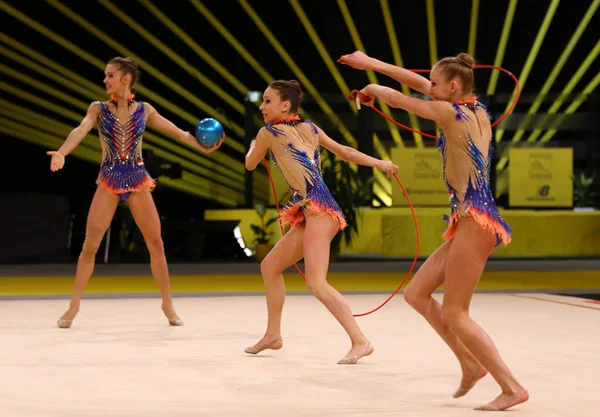 Gran Premio de gimnasia rítmica en Kiev, Ucrania —  Fotos de Stock