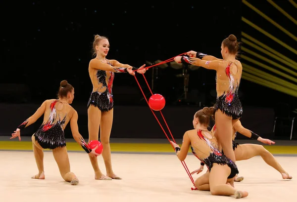 Gran Premio de gimnasia rítmica en Kiev, Ucrania —  Fotos de Stock