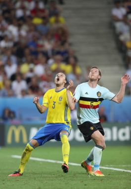 UEFA Euro 2016: İsveç v Belçika