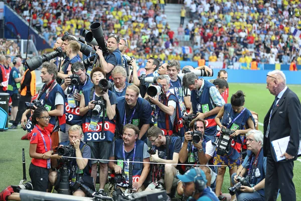 Uefa 유로 2016: 스웨덴 v 벨기에 — 스톡 사진