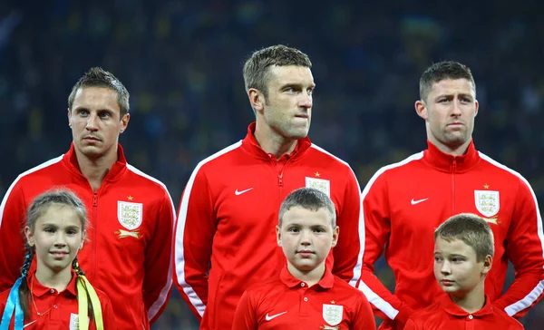 FIFA World Cup 2014 qualifier game Ukraine v England — Stock Photo, Image