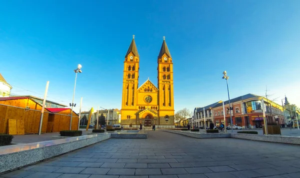 Co-Catedral de Nossa Senhora na cidade de Nyiregyhaza, Debrecen — Fotografia de Stock
